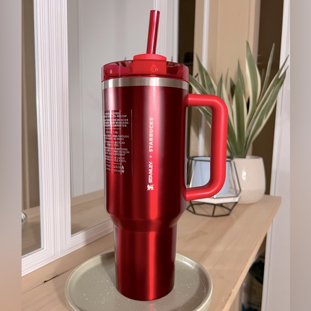 NWT Red Starbucks x Stanley 40oz